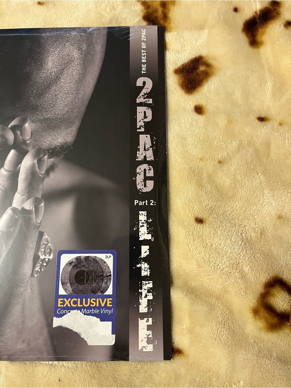 2Pac The best of part 2. Marble colored vinyl double LP brand new still sealed. - Picture 6 of 7